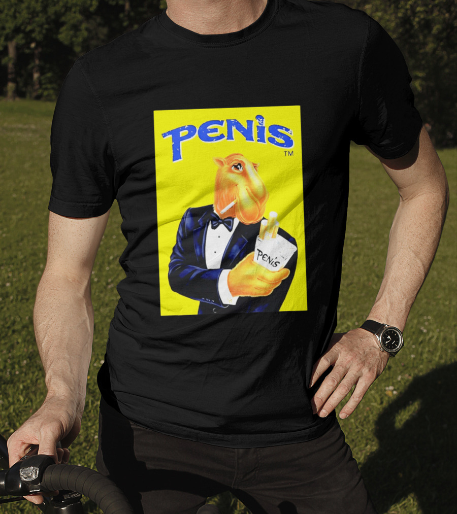 Penis Camel Smoking Meme T-Shirt