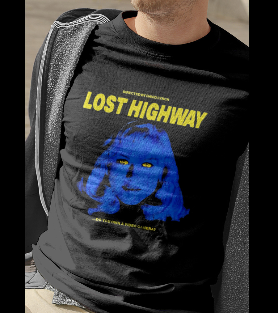 Lost Highway David Lynch Film Blue Face T-Shirt