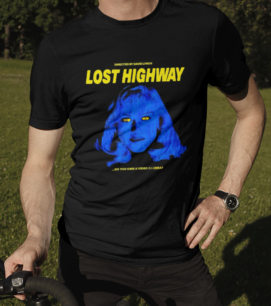 Lost Highway David Lynch Film Blue Face T-Shirt