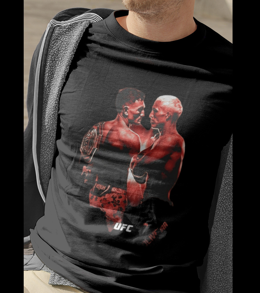 Max Holloway Charles Oliveira UFC Clash Showdown T-Shirt