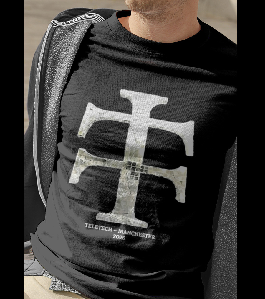 Teletech Disco Cross Mosaic T-Shirt