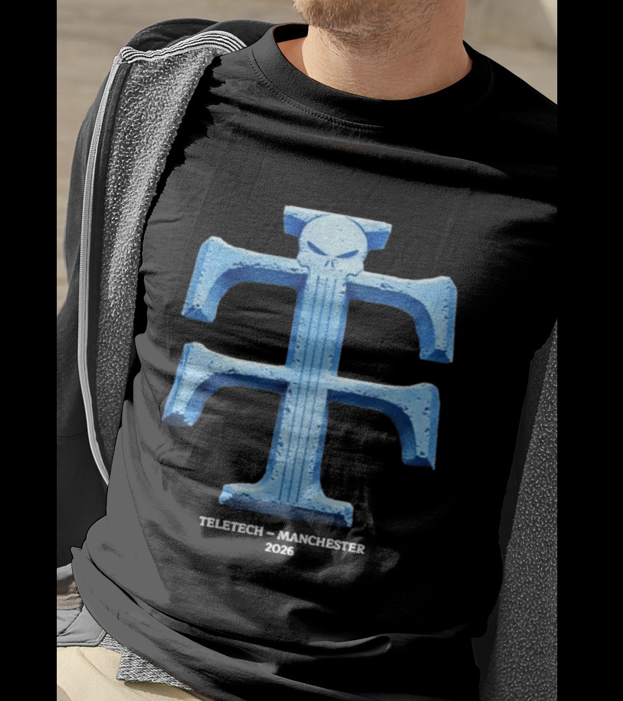 Teletech Punisher Iconic Skull T-Shirt
