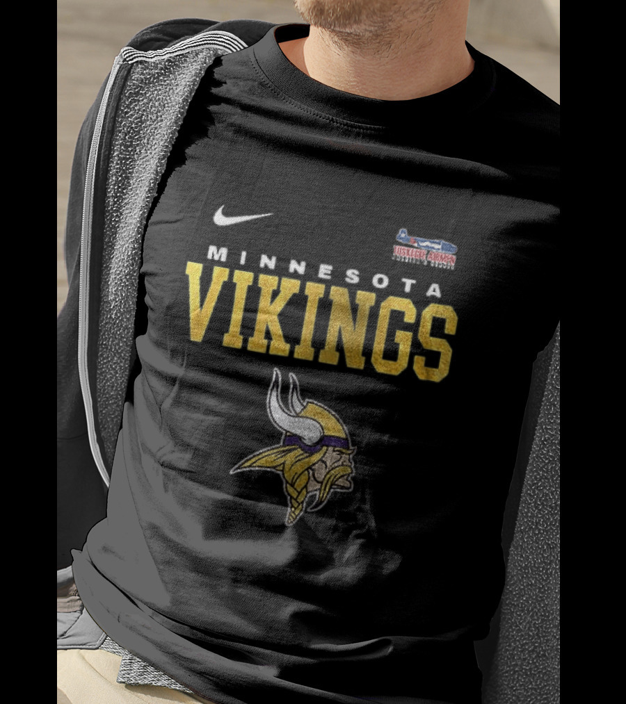 Nike Minnesota Vikings Tuskegee Airmen Redtails Collaboration T-Shirt