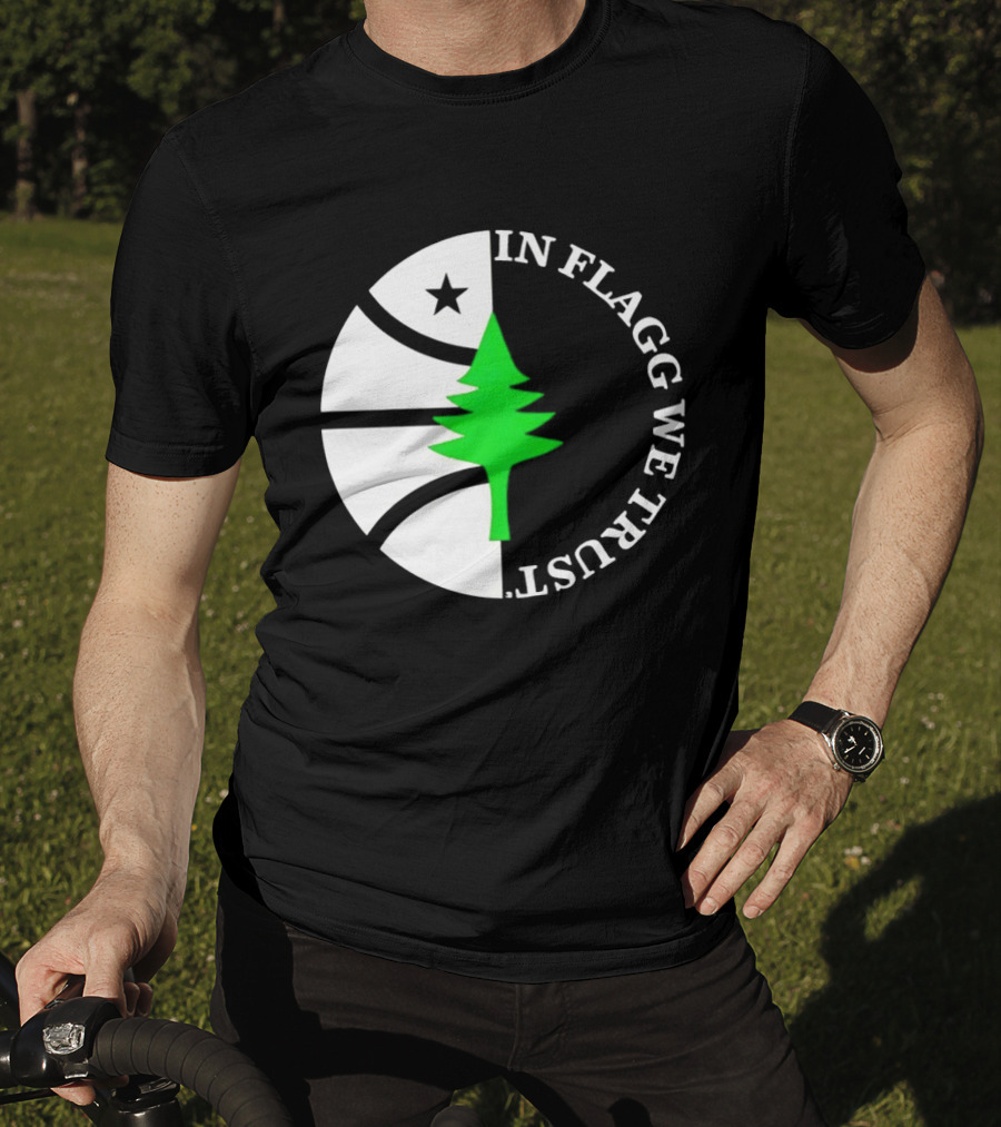 Naji Marshall In Flagg We Trust Basketball Tree Star T-Shirt