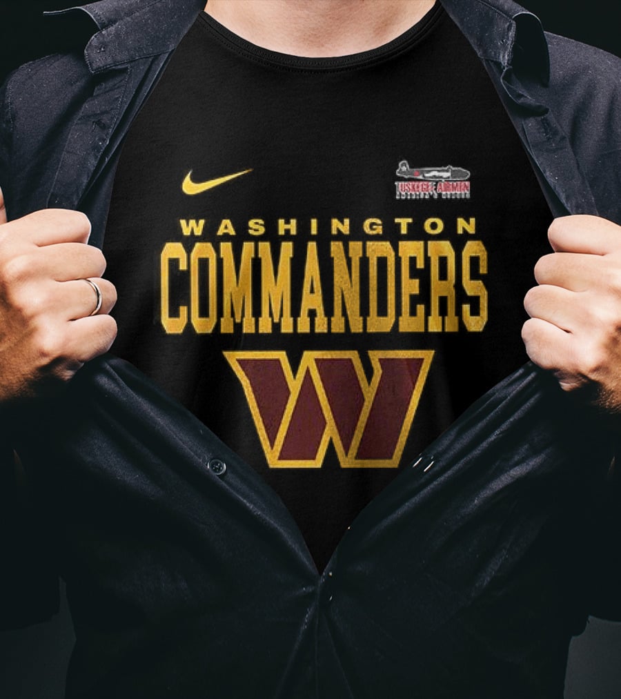 Nike Washington Commanders Tuskegee Airmen Collaboration T-Shirt
