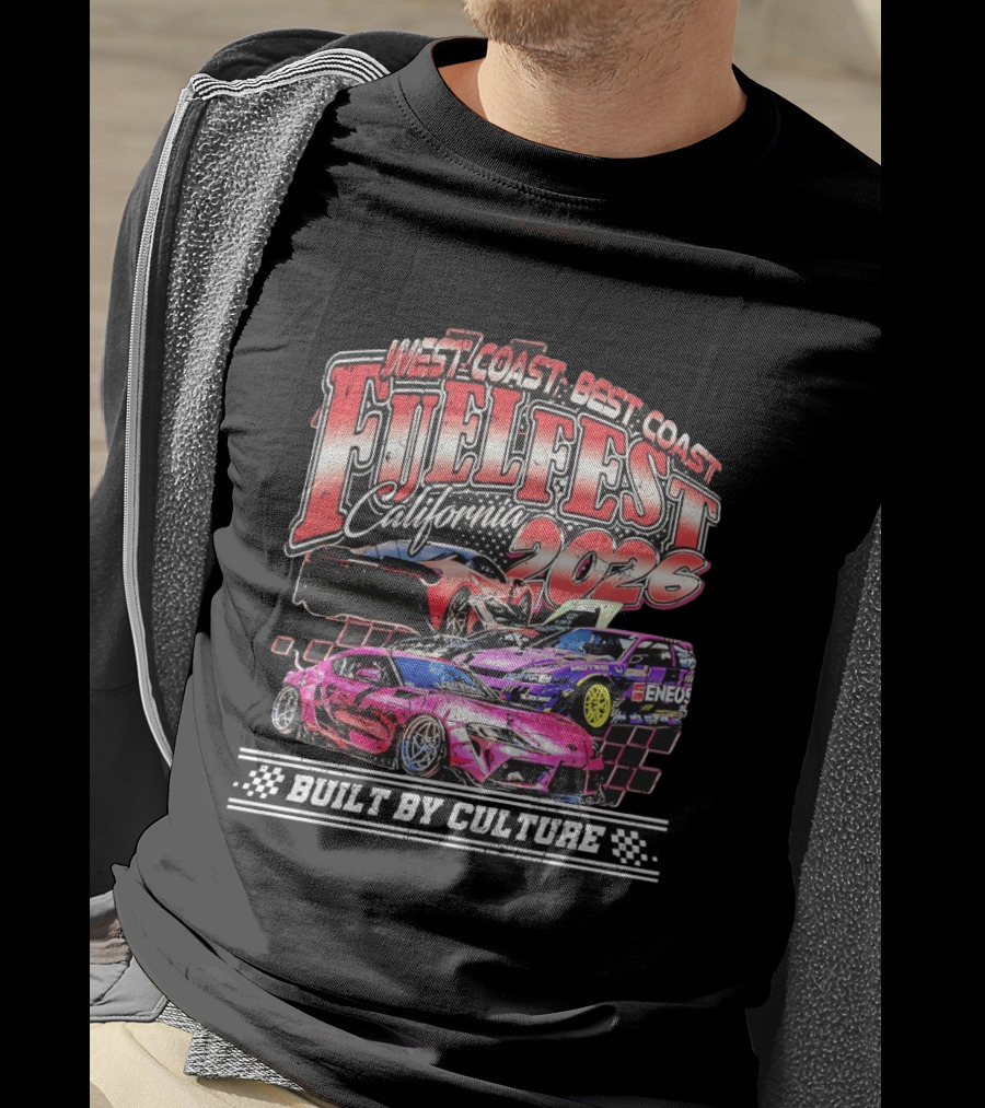 West Coast Best Coast Fuel Fest California 2026 Racing Cars Enjoi Eneos Motegi T-Shirt