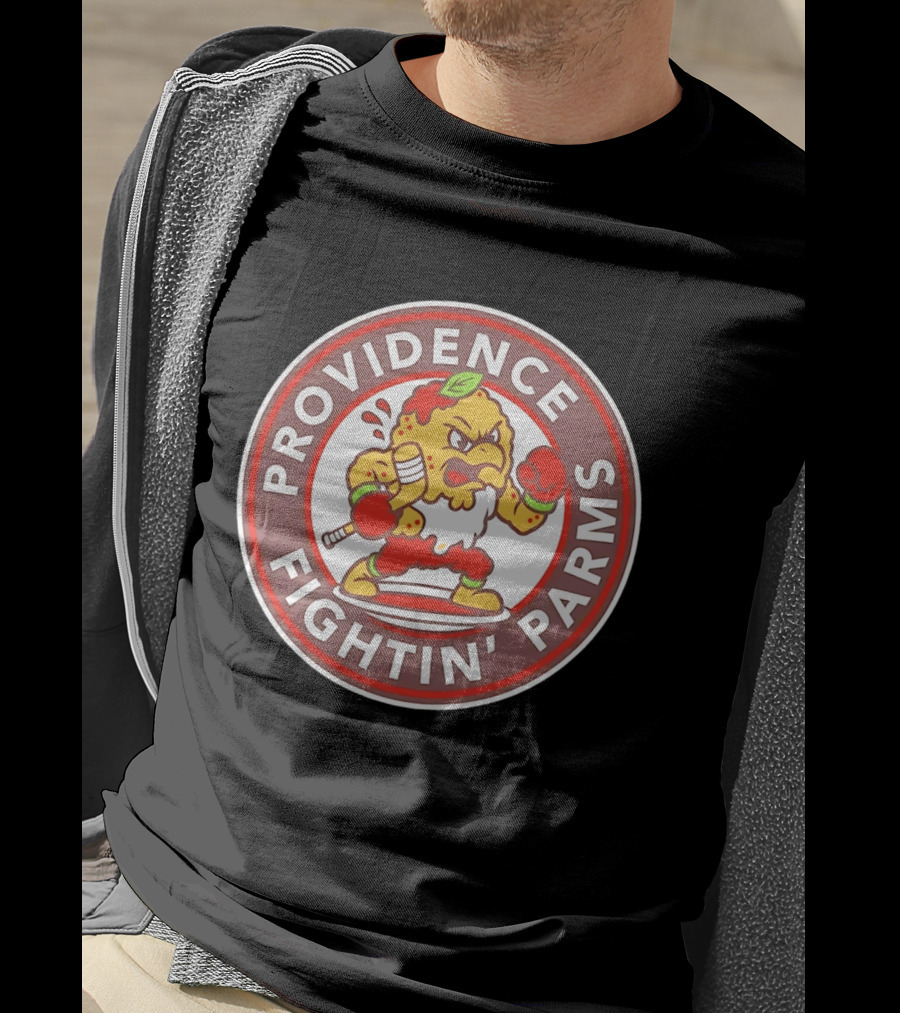Providence Fightin' Parms Hockey Pepper T-Shirt