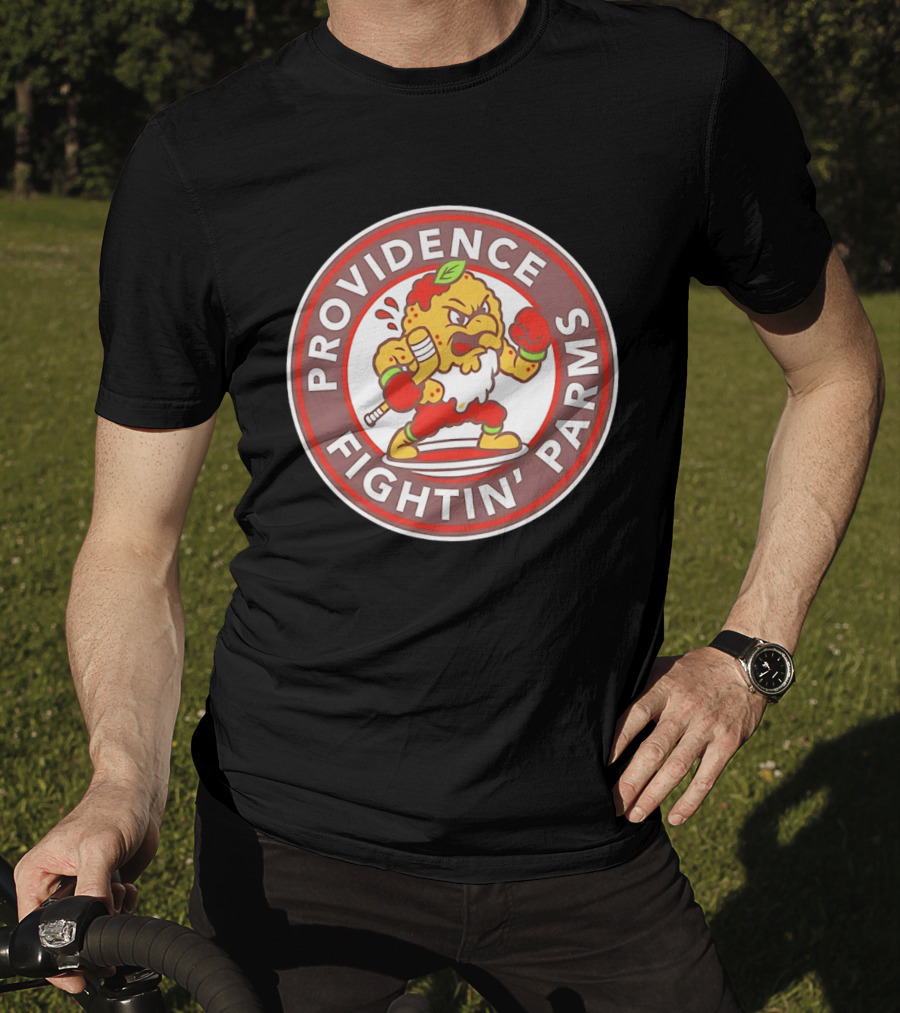 Providence Fightin' Parms Hockey Pepper T-Shirt