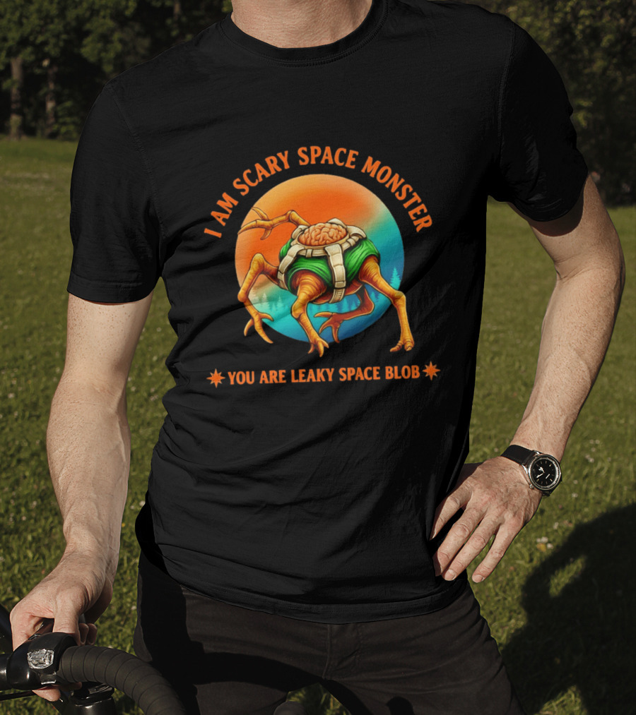 Rocky Project Hail Mary I Am Scary Space Monster You Are Leaky Space Blob T-Shirt