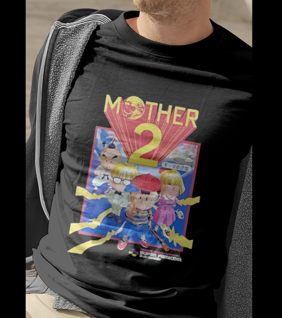 Mother 2 EarthBound Super Famicom Characters Japan T-Shirt