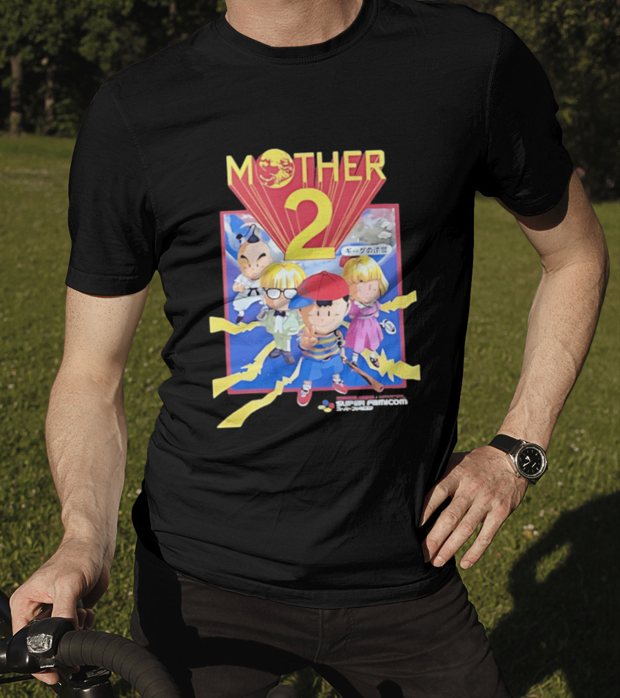 Mother 2 EarthBound Super Famicom Characters Japan T-Shirt