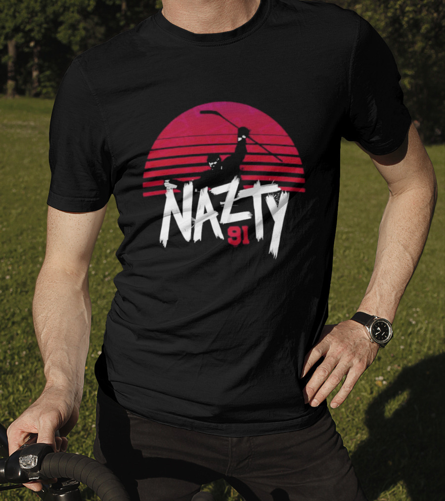 Nazty 91 Colorado Avalanche NHL Hockey T-Shirt
