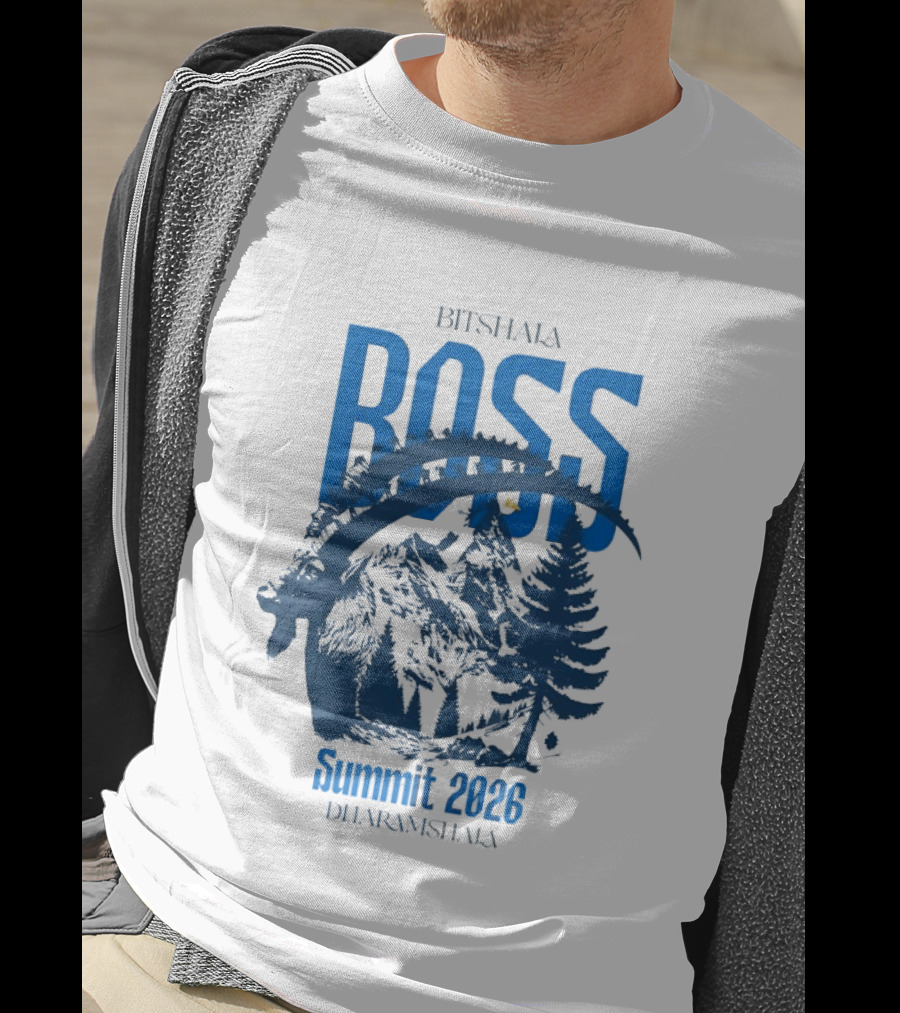 Bitshala Boss Summit 2026 Dharamshala Forest Scene T-Shirt