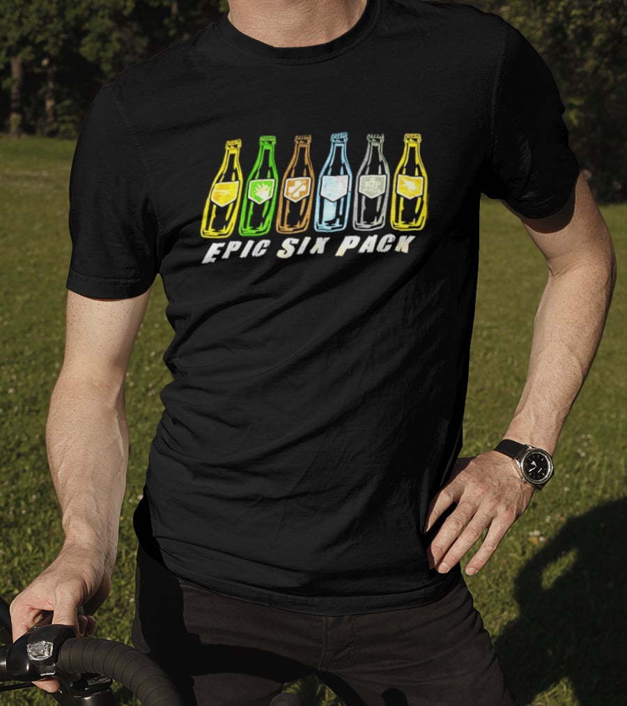 Epic Six Pack Bottles Set T-Shirt