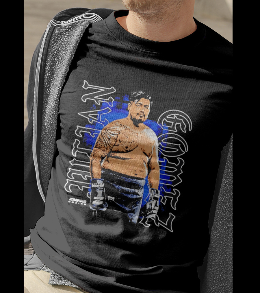 Zuffa Boxing Julian Gomez Tattoo Gloves Vertical T-Shirt