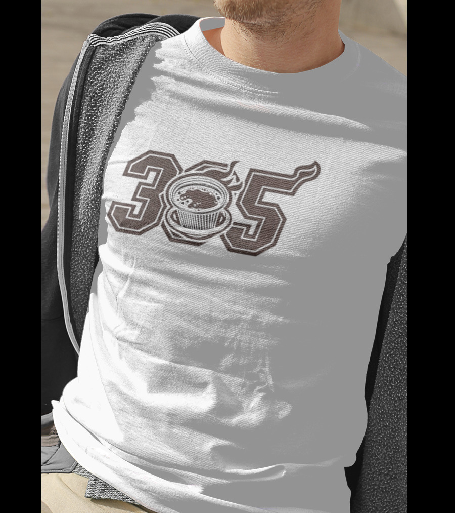 Coffee Cup 305 Steaming T-Shirt