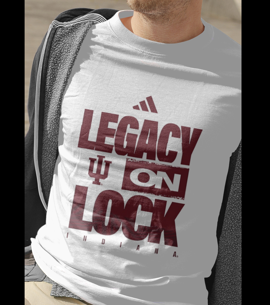 Legacy On Lock Indiana Hoosiers IU T-Shirt