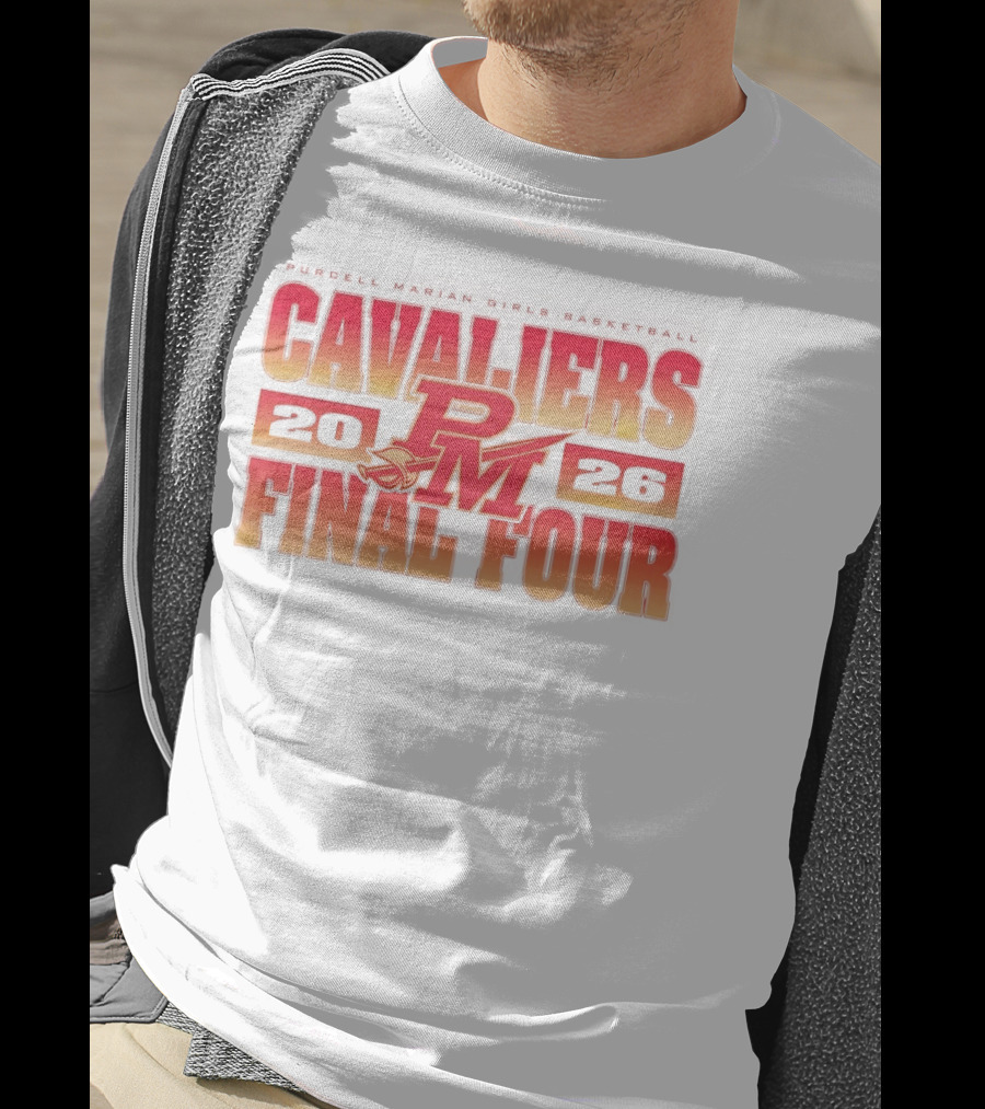 Cavaliers PM 2026 Final Four Purcell Marian Girls Basketball T-Shirt