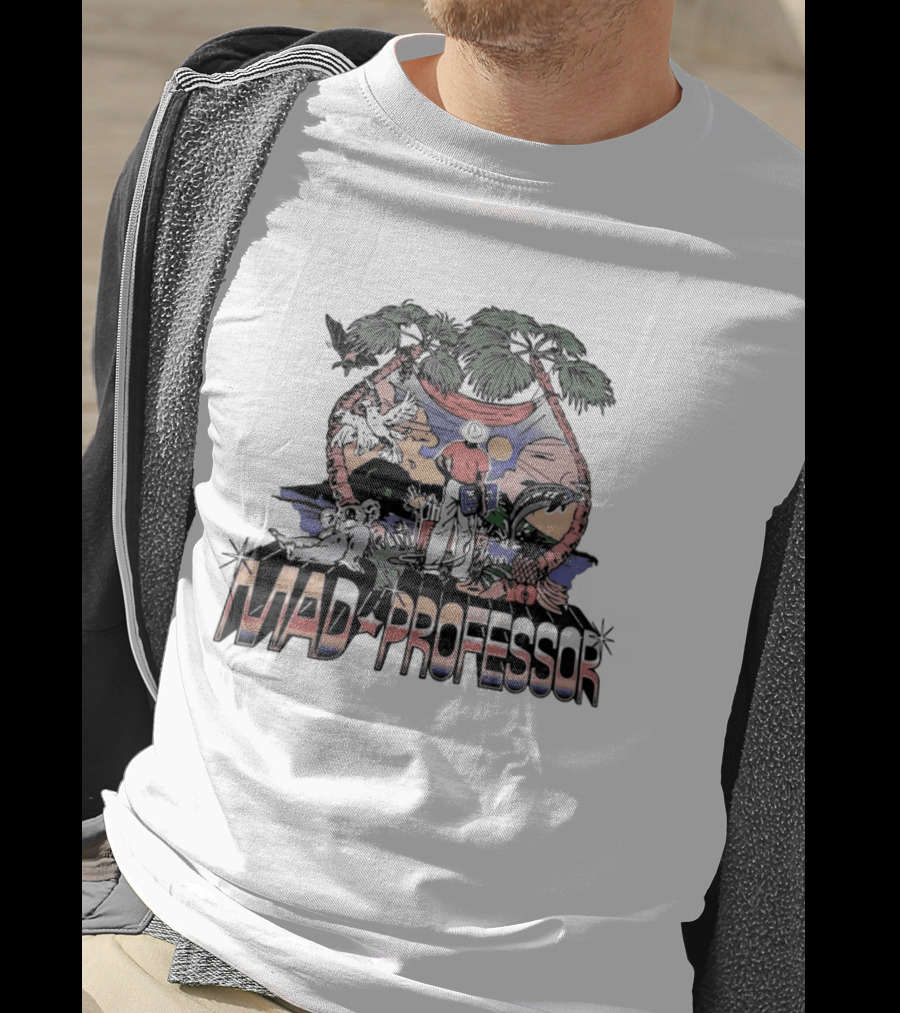 Mad Professor Neil Fraser Island Vibes Reggae Scene T-Shirt