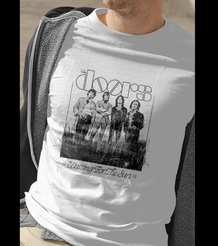 The Doors Waiting For The Sun Album Cover T-Shirt