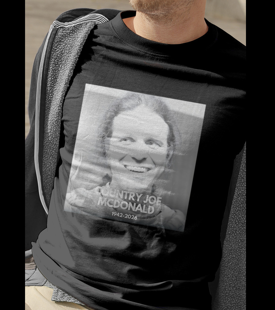 Country Joe Mcdonald 1942 2026 T-Shirt