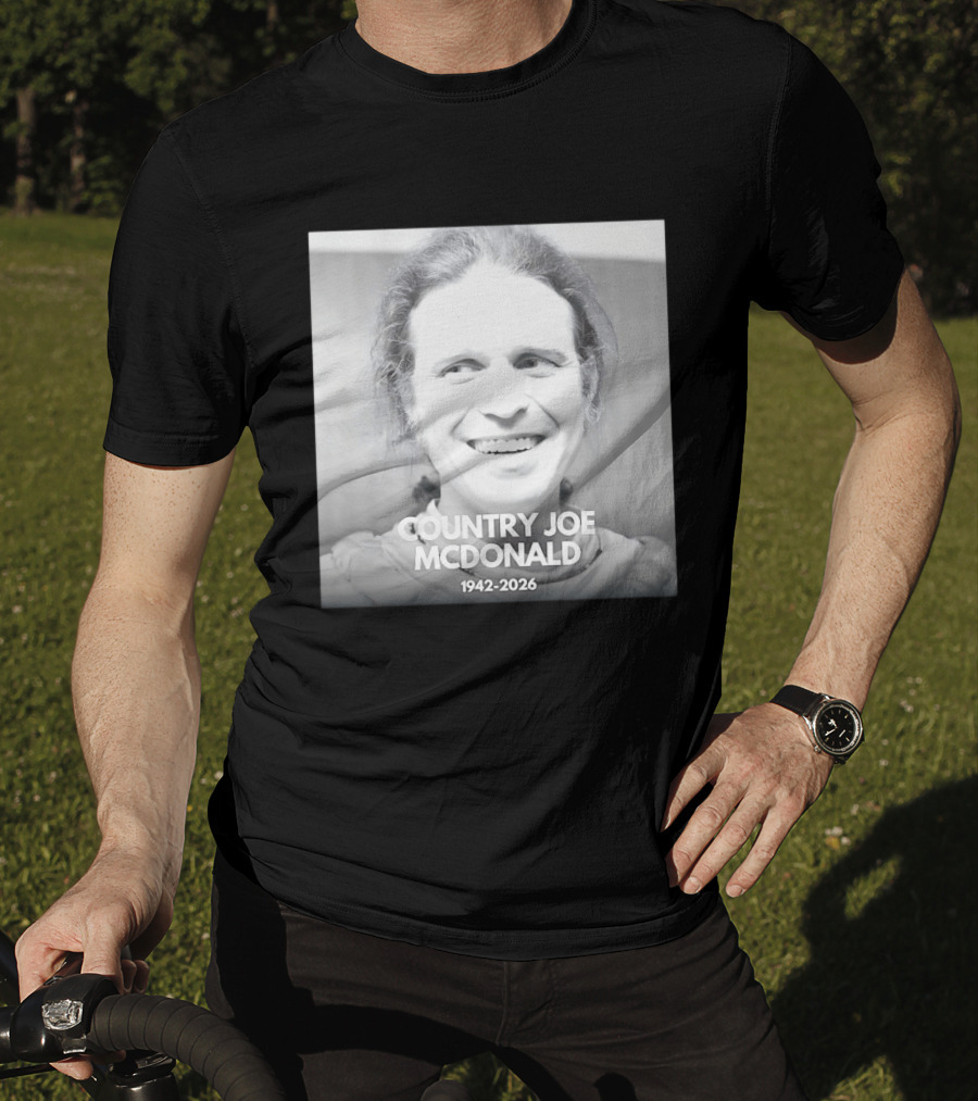 Country Joe Mcdonald 1942 2026 T-Shirt