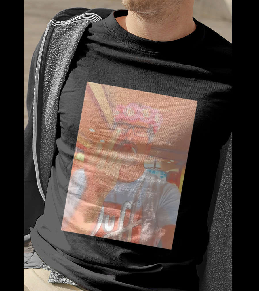 Jeffrey Dean Morgan The Walking Dead Negan Roses And The Middle Finger T-Shirt