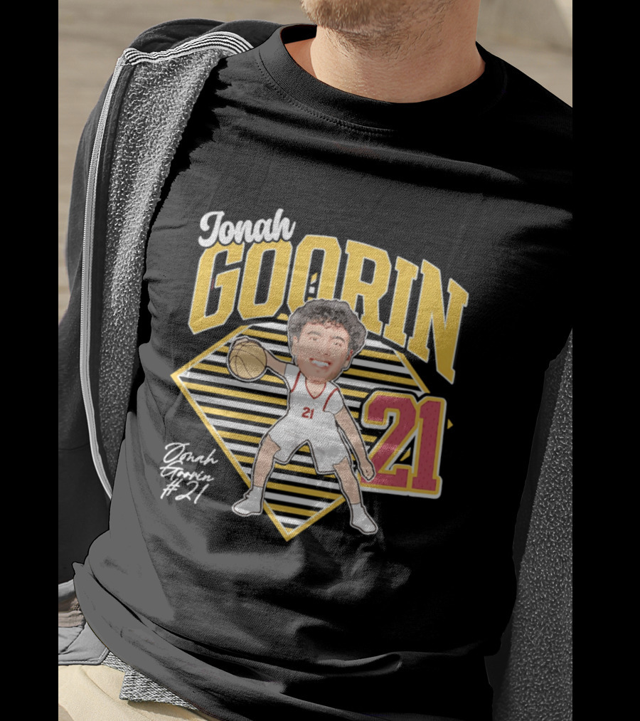 Jonah Goorin Basketball Caricature 21 USC Trojans 2026 T-Shirt