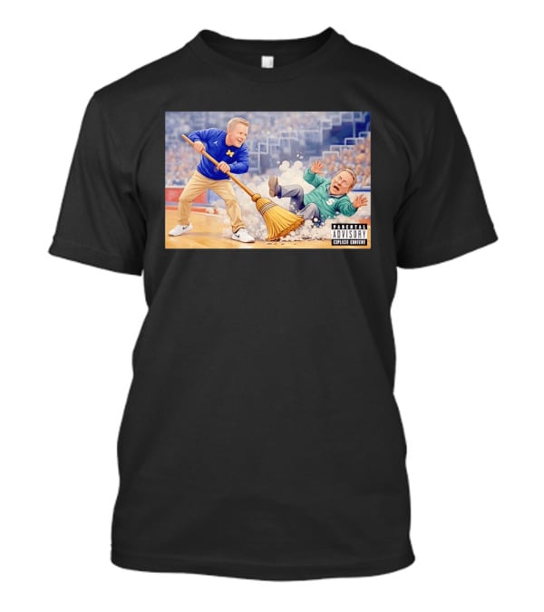 Michigan Wolverines Sweep Michigan State Spartans Parental Advisory T-Shirt
