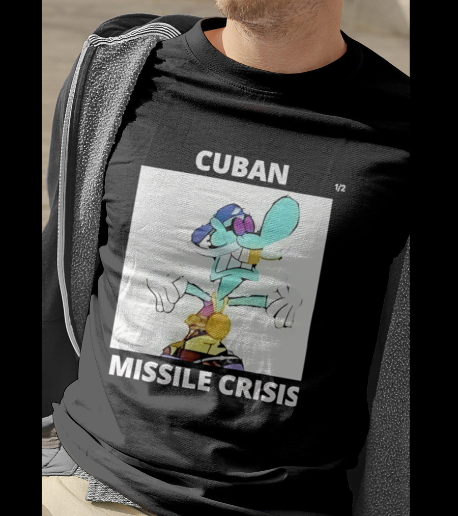 Cuban Missile Crisis Character Cartoon T-Shirt