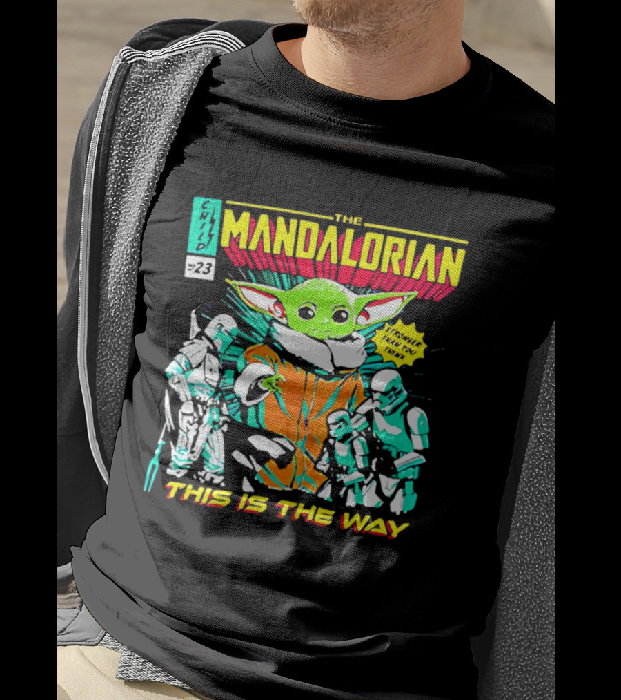 The Mandalorian Baby Yoda This Is The Way Comic Issue 29 T-Shirt