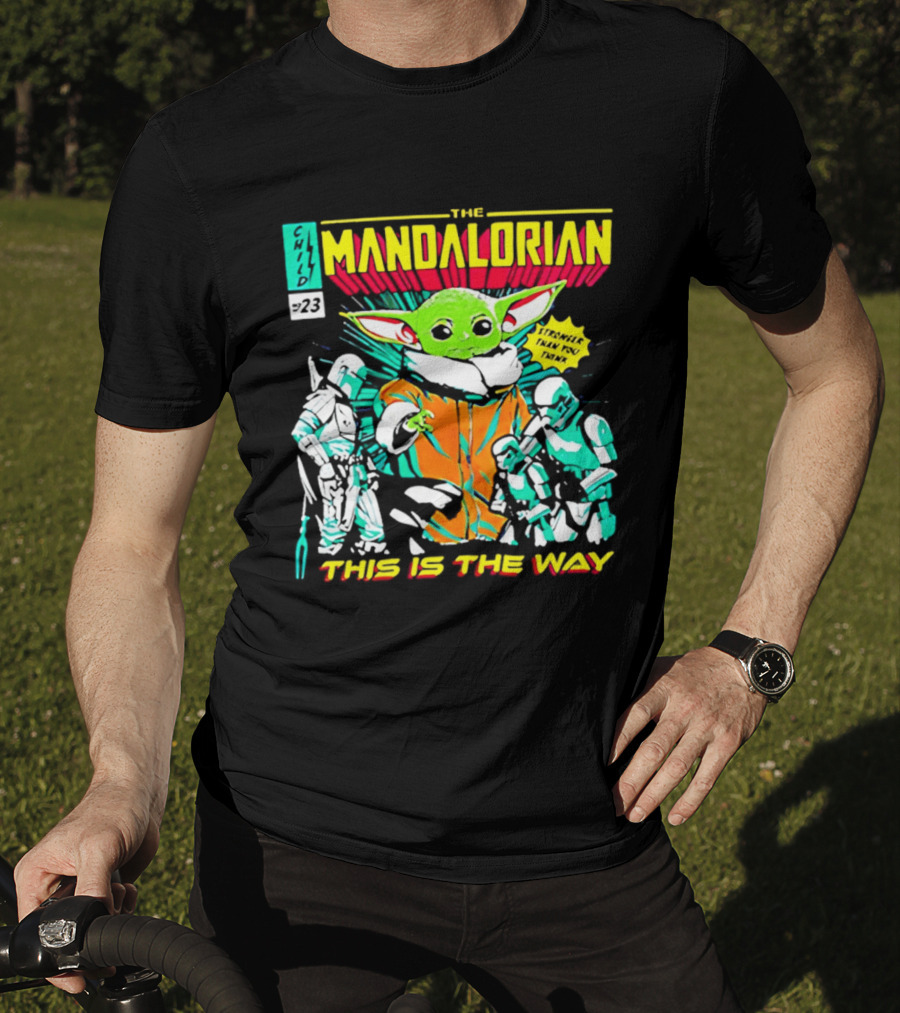 The Mandalorian Baby Yoda This Is The Way Comic Issue 29 T-Shirt