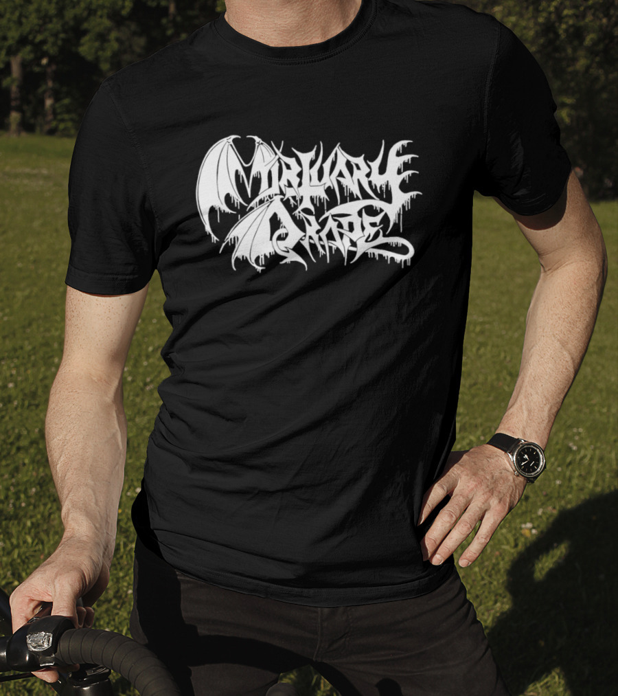 Mortuary Drape Metal Winged Gothic T-Shirt