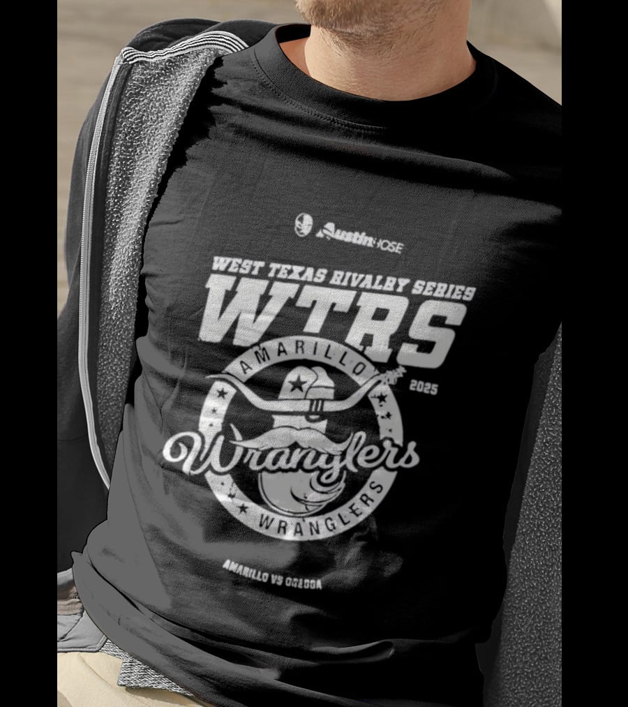 West Texas Rivalry Series WTRS Amarillo Wranglers 2025 AMARILLO VS COLORADO T-Shirt