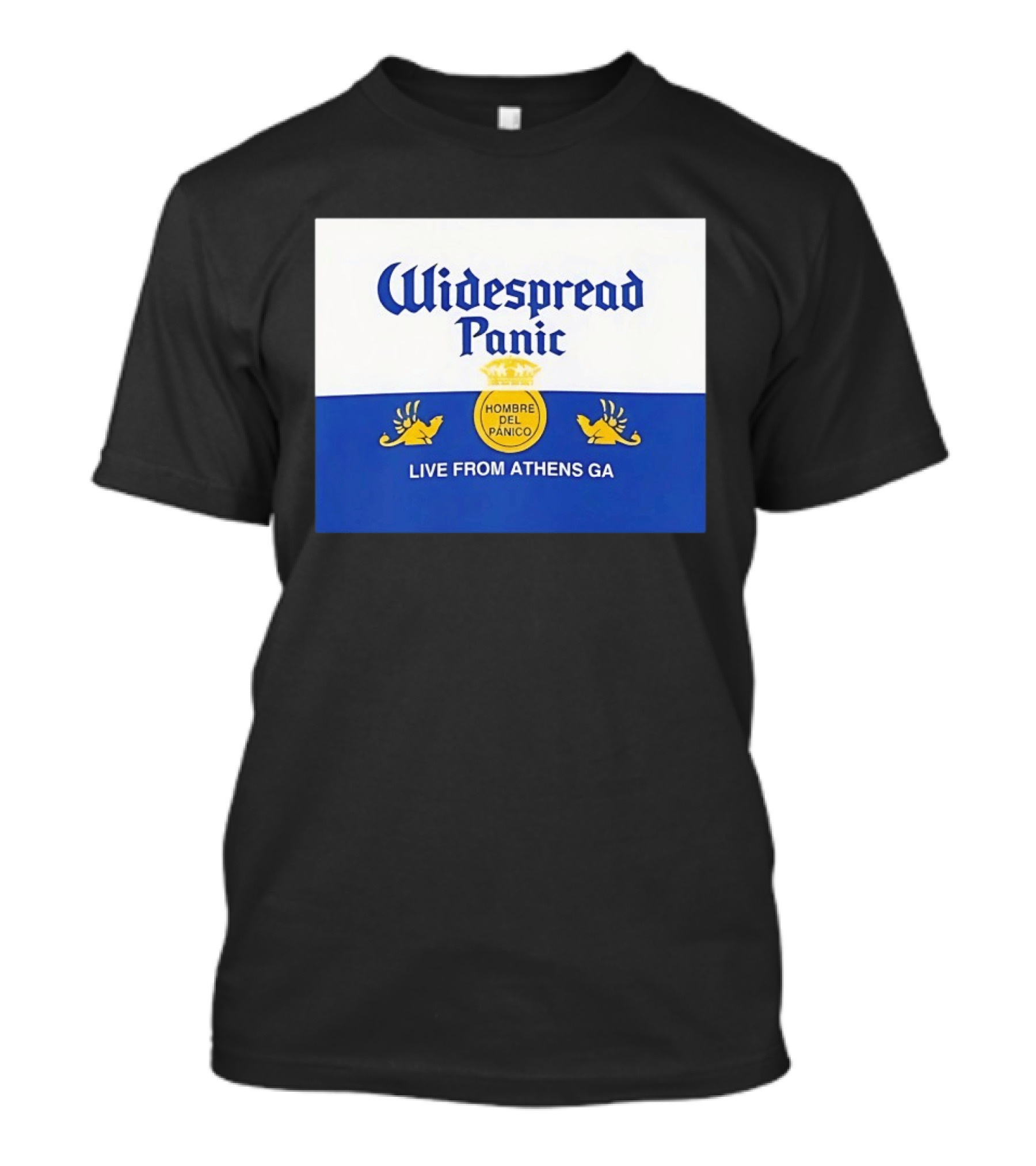 Widespread Panic Hombre Del Panico Live From Athens GA T-Shirt