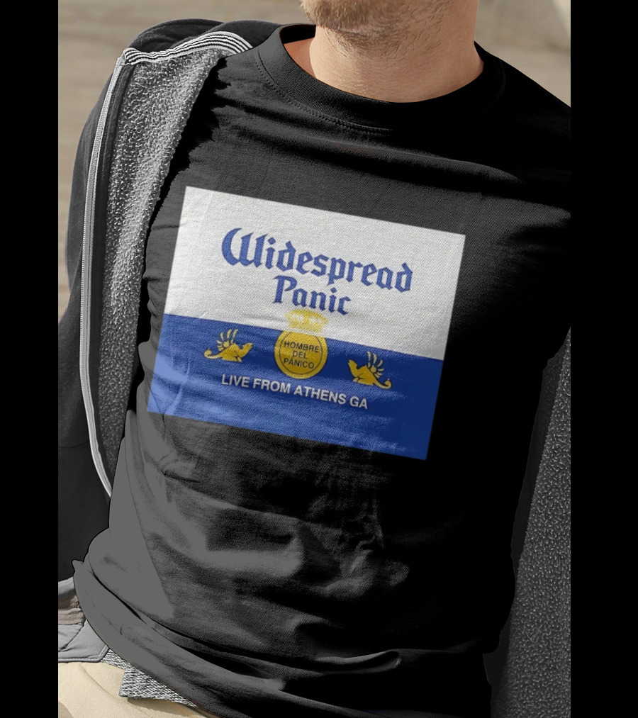 Widespread Panic Hombre Del Panico Live From Athens GA T-Shirt