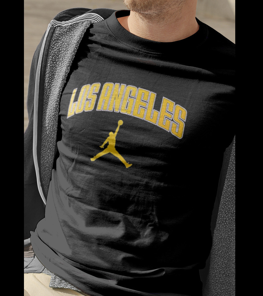 Los Angeles Jumpman Basketball Iconic Style Sportswear T-Shirt