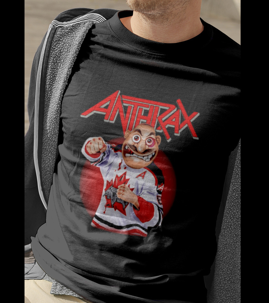 Anthrax Hockey Jersey With Mad T-Shirt