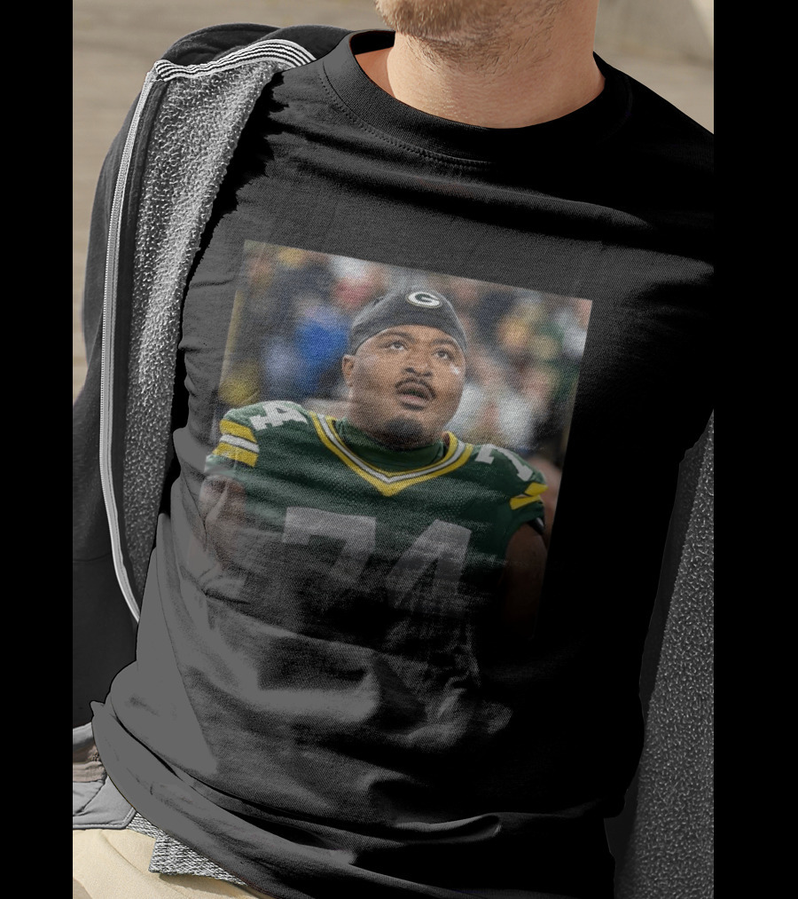 Elgton Jenkins Packers 74 Green Bay NFL Player Gear T-Shirt