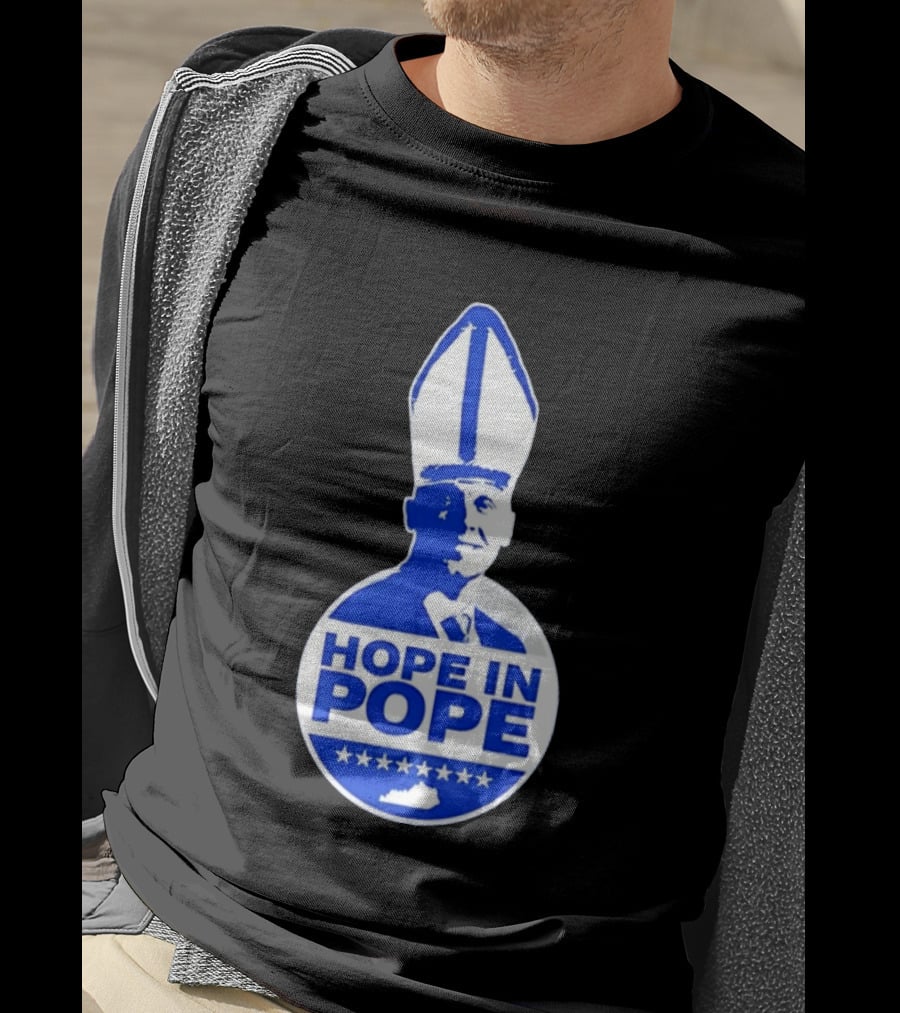 Hope In Pope Kentucky Wildcats Baseball Fan T-Shirt