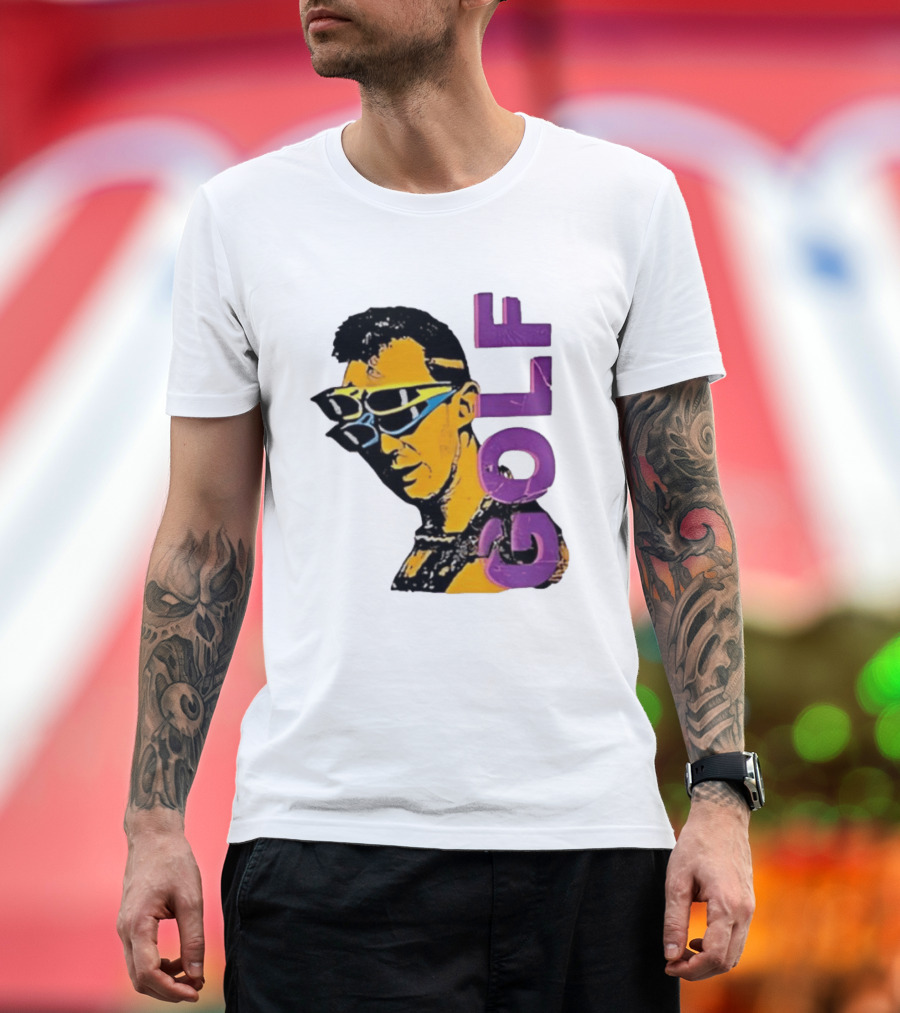 GOLF Man Sunglasses Retro Pop T-Shirt