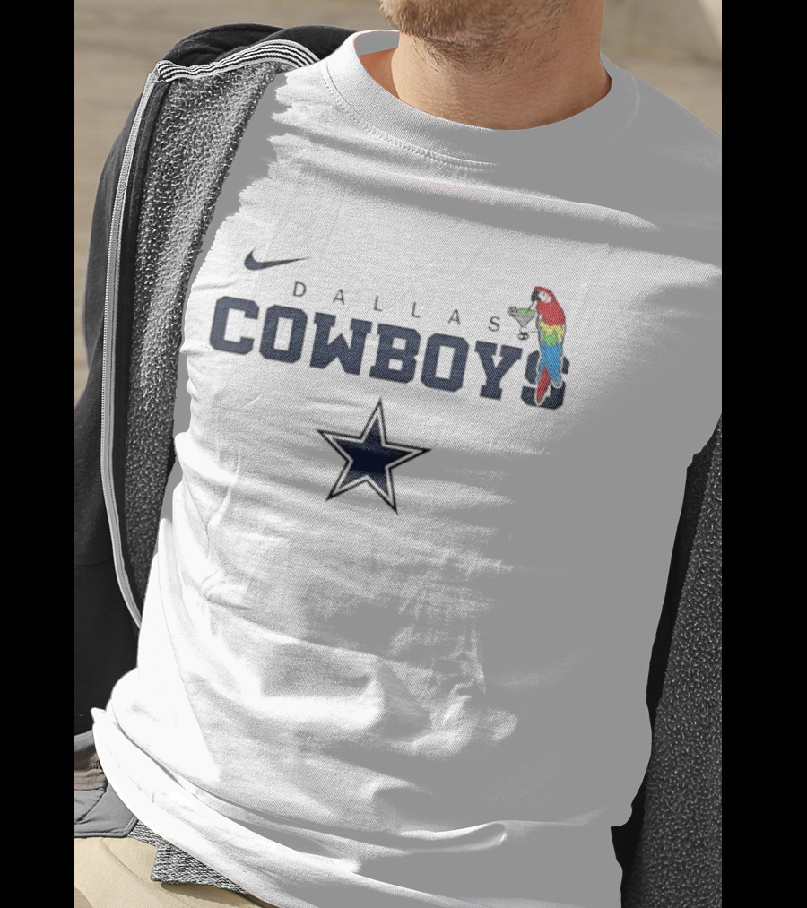 Dallas Cowboys Nike Parrot Cocktail Star T-Shirt