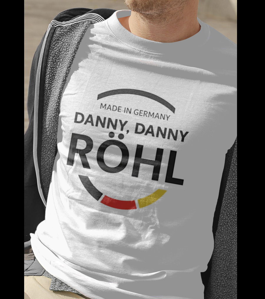 Made In Germany Danny Danny Röhl Black Red Yellow T-Shirt