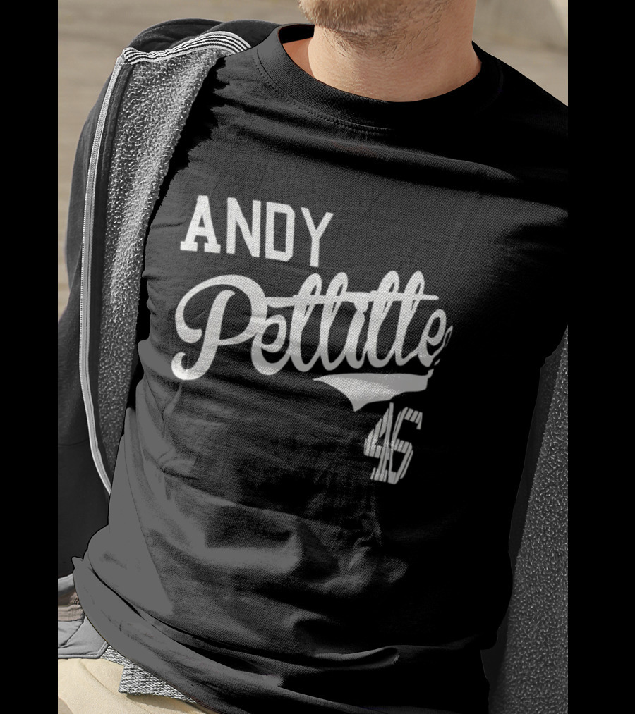 Andy Pettitte 46 New York Yankees T-Shirt