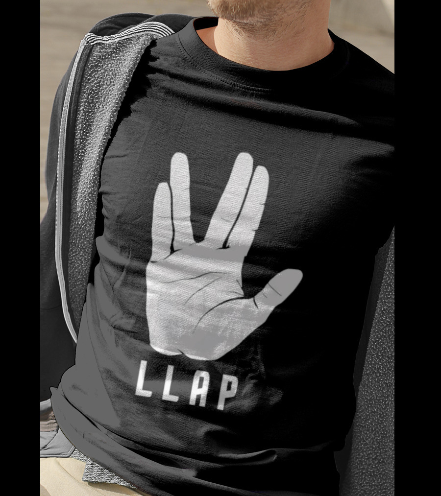 LLAP Vulcan Salute Hand T-Shirt