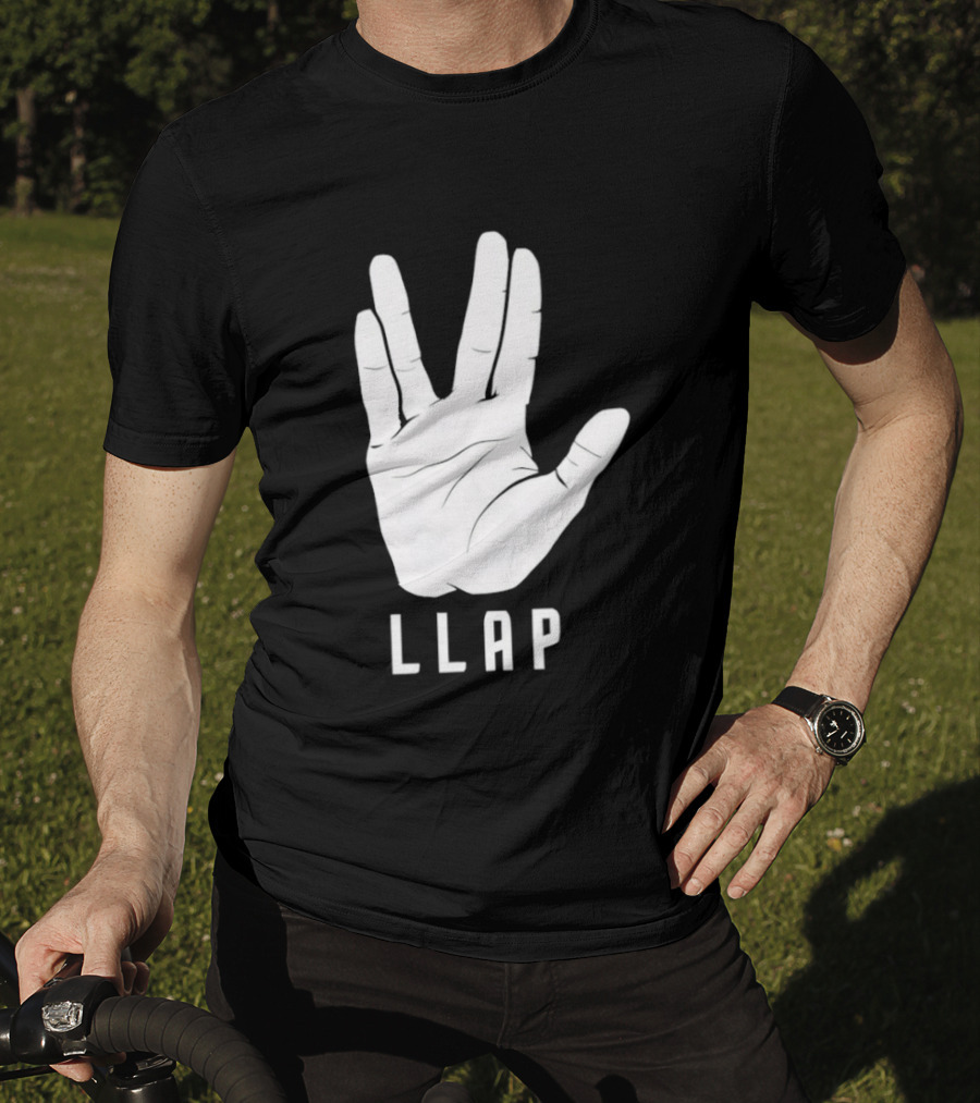 LLAP Vulcan Salute Hand T-Shirt