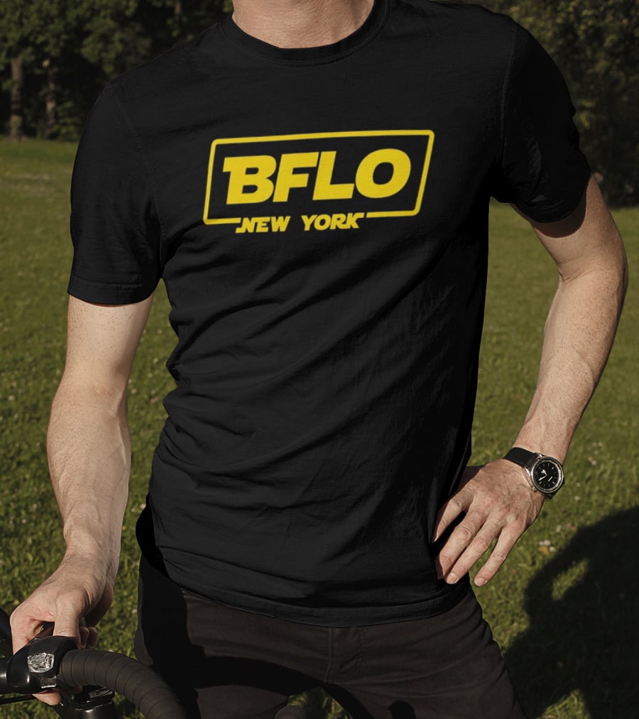 BFLO New York Star Wars Buffalo Bills Mashup T-Shirt