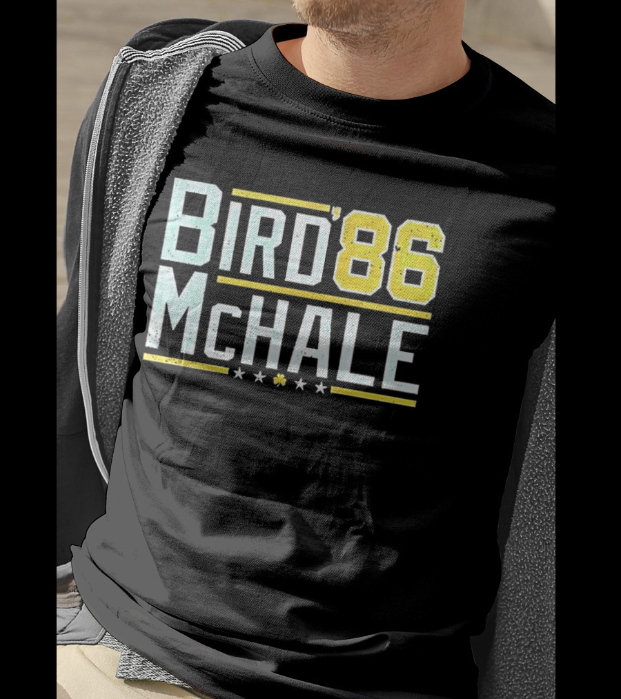 Bird '86 McHale Retro Basketball T-Shirt