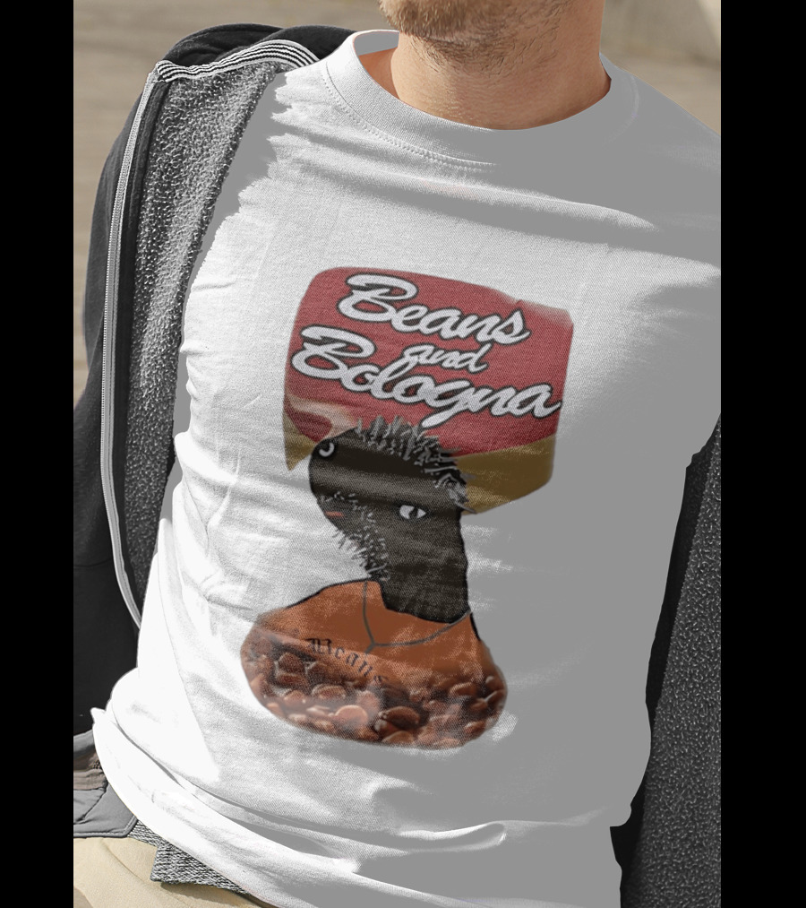 Beans And Bologna Can Head Character With Beans T-Shirt