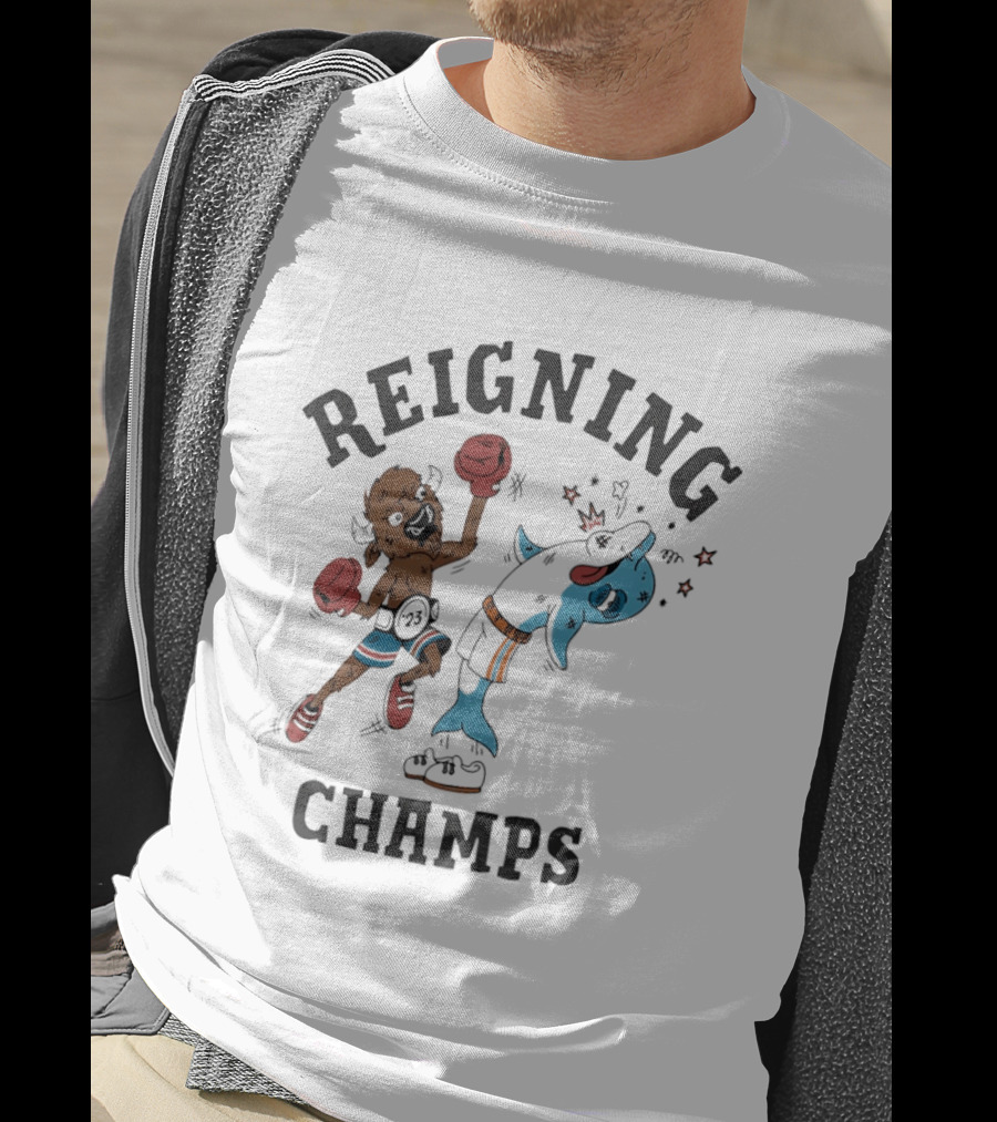 Reigning Champs Buffalo Vs Miami Boxing Showdown T-Shirt